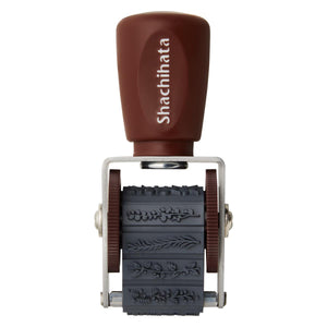 Shachihata Rotating decoration stamp (2 patterns - mini) - NOMADO Store 