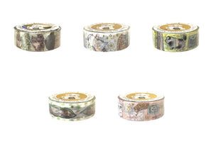 Shinzi Katoh – My Dear Cats Holographic Washi Tape (15mm - 5 patterns)