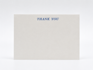 Nomado Kappan - Thank You – Letterpress Thank You Card (3 colours)
