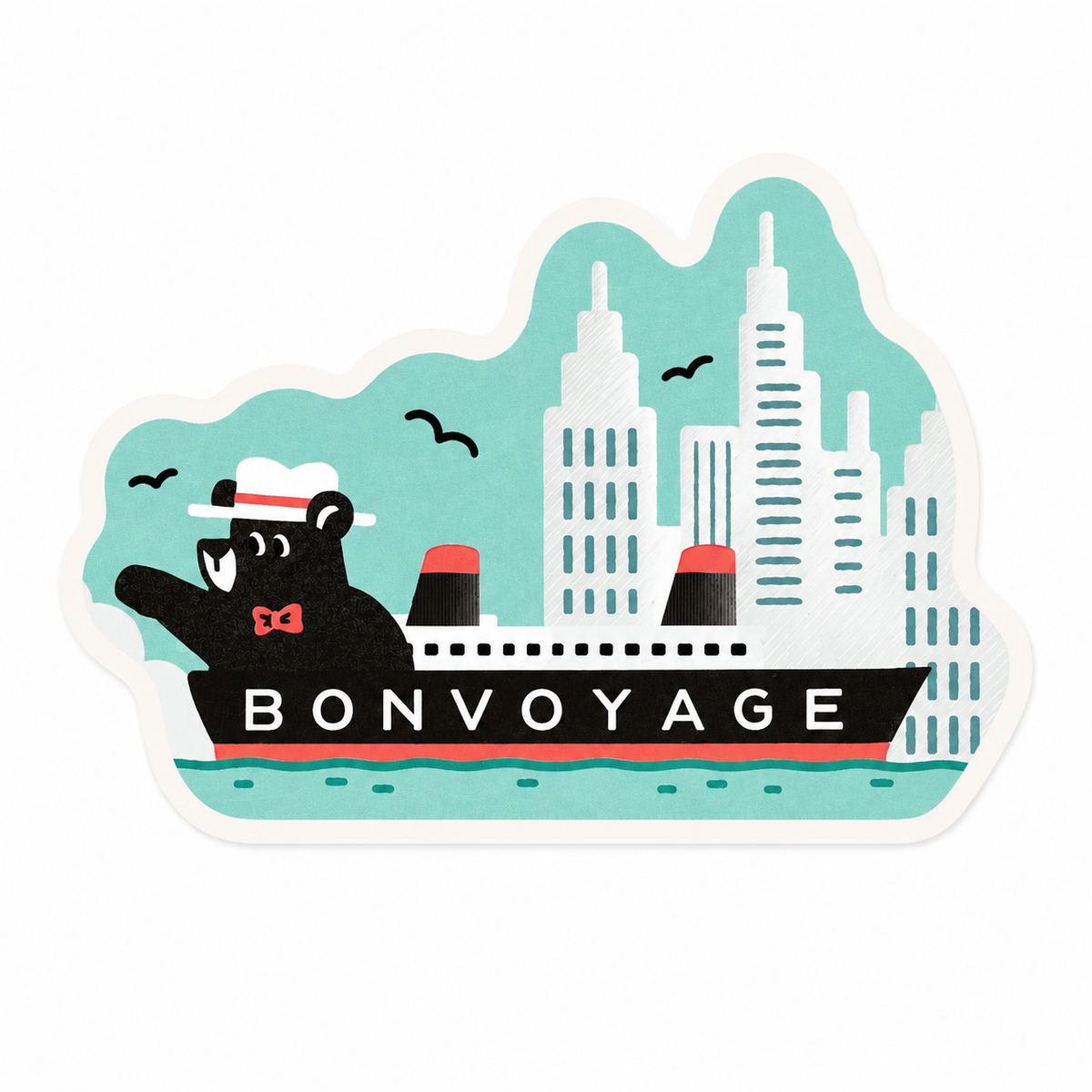 Rokkaku x Ob1toy - Holographic foil sticker (4 patterns) - NOMADO Store 