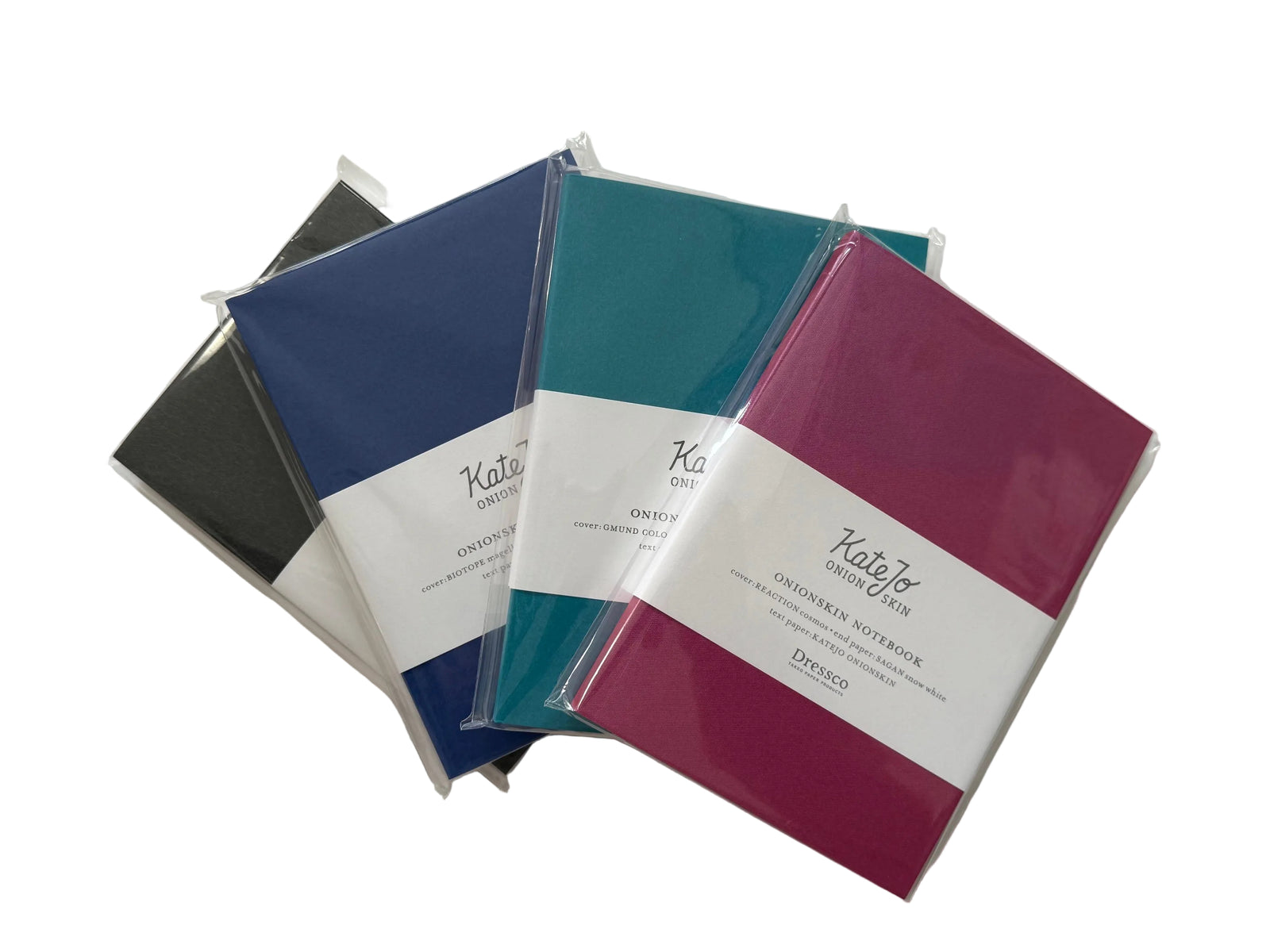 Dressco Onion skin notebook regular (4 colours) - NOMADO Store 