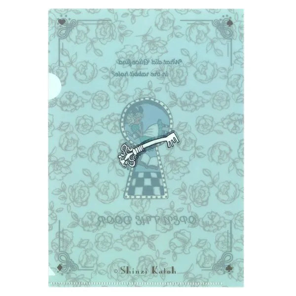 Shinzi Katoh Clear File Alice in Wonderland (2 patterns) - NOMADO Store 
