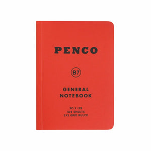 Penco Soft PP Notebook B7 Grid – Compact Notebook for Everyday Notes (3 colours)