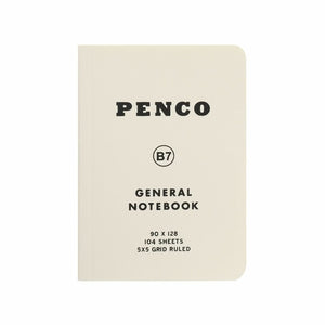 Penco Soft PP Notebook B7 Grid – Compact Notebook for Everyday Notes (3 colours)