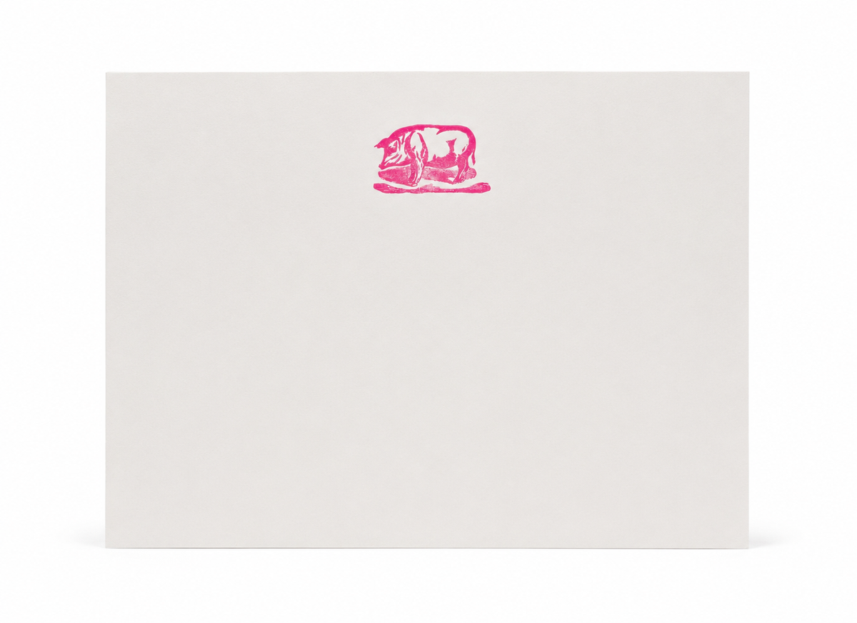 Nomado Kappan - Letterpress Message cards – 3 designs (pack of 5)
