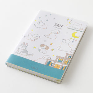 MIDORI Pocket Diary 2027 – B6 – Dog