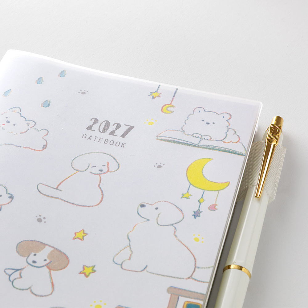 MIDORI Pocket Diary 2027 – B6 – Dog