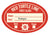 Nomado Designs Red Turtle Line Steamer Label Sticker