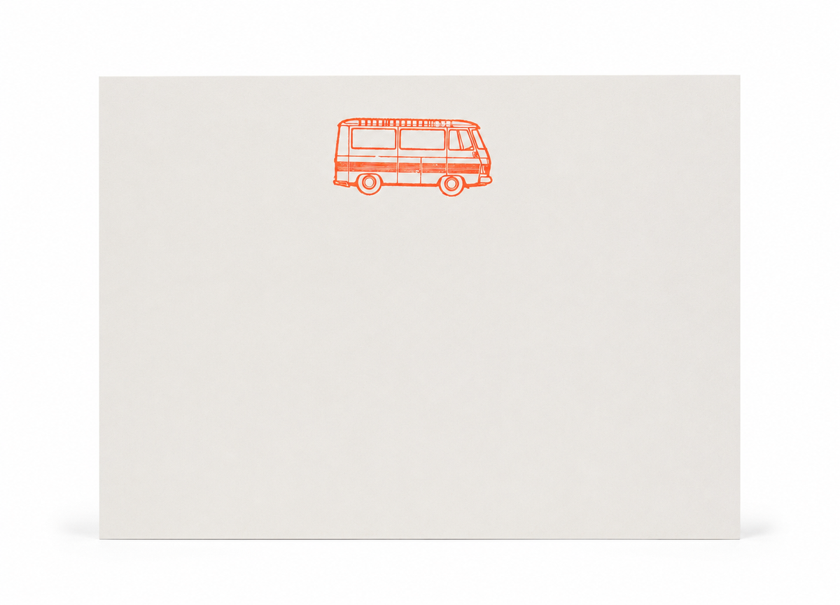 Nomado Kappan - Letterpress Message cards – 3 designs (pack of 5)