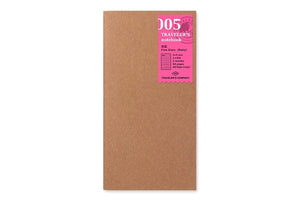 Traveler's Notebook - 005 Free Diary (Daily)