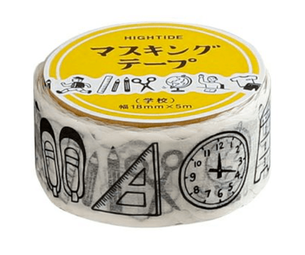 New Retro Hightide Masking Tape (3 designs)