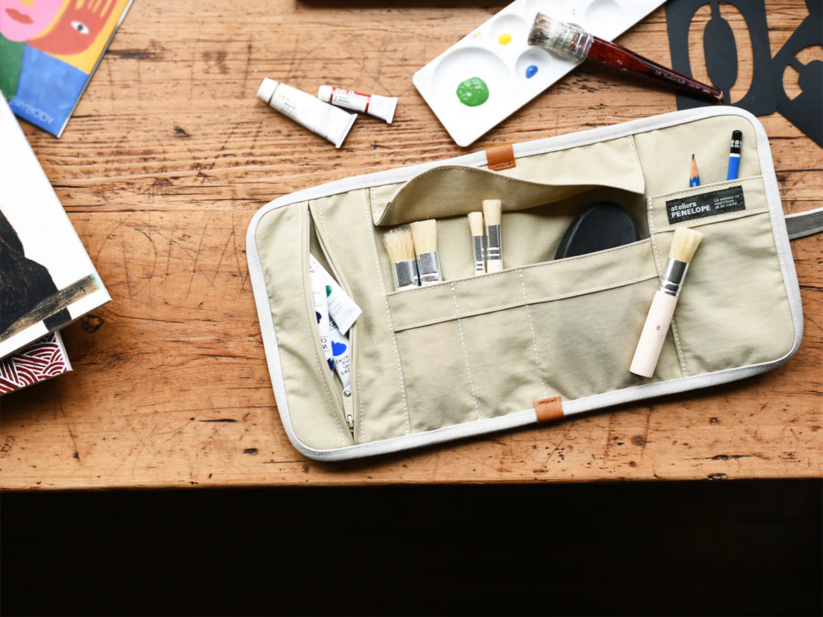 Ateliers PENELOPE Roberto Roll-Up Tool Pouch (4 colours)