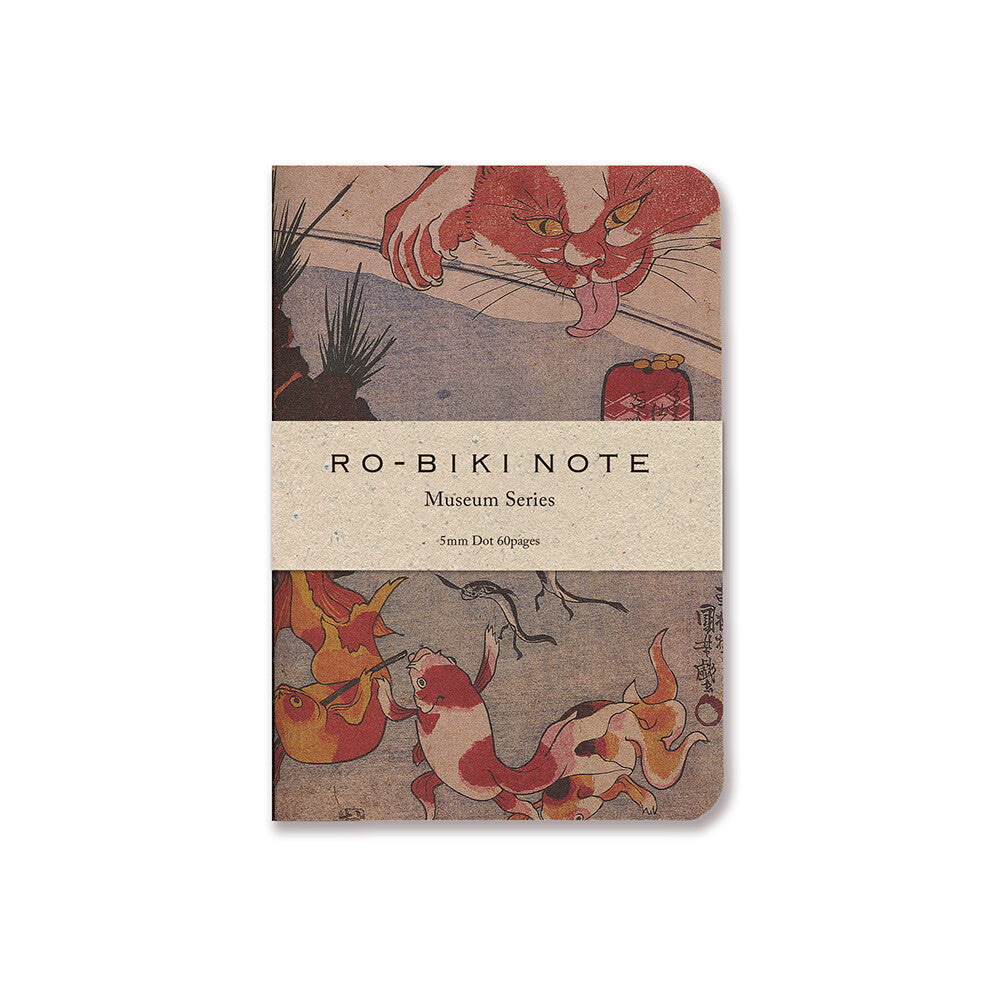 Yamamoto Paper "RO-BIKI NOTE" MUSEUM SERIES KINGYO