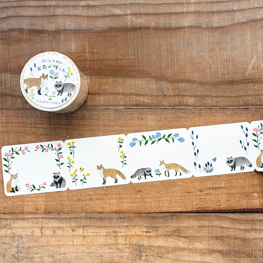 Itsuko Naka - Illustrated sticky Note Roll (2 designs) - NOMADO Store 