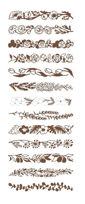 Shachihata Rotating decoration stamp (2 patterns - regular size) - NOMADO Store 