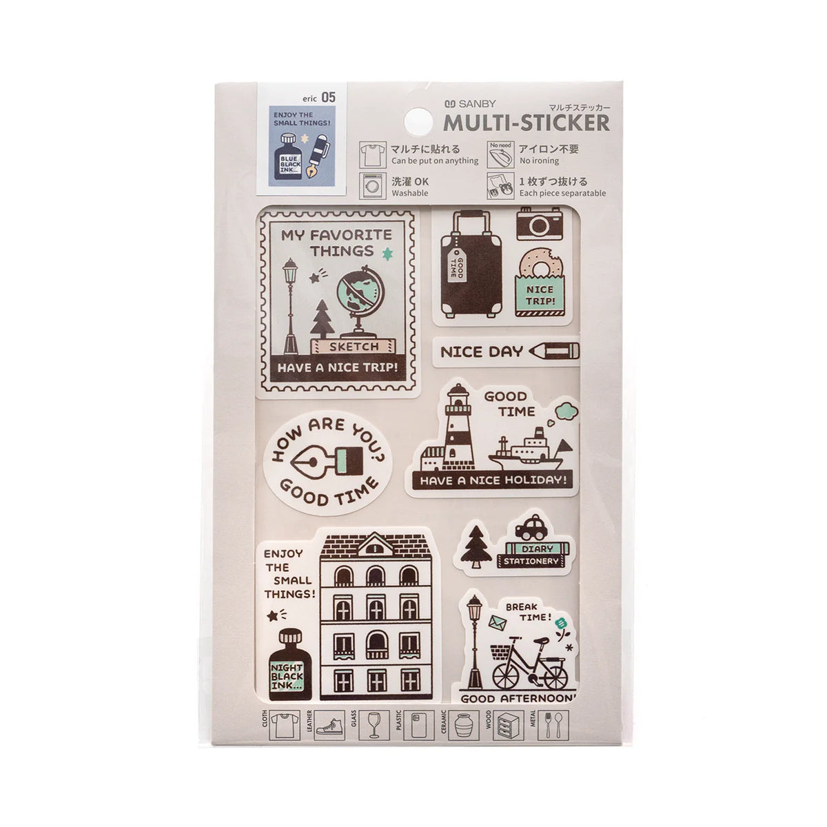 Sanby x Eric - Multi stickers (6 patterns)