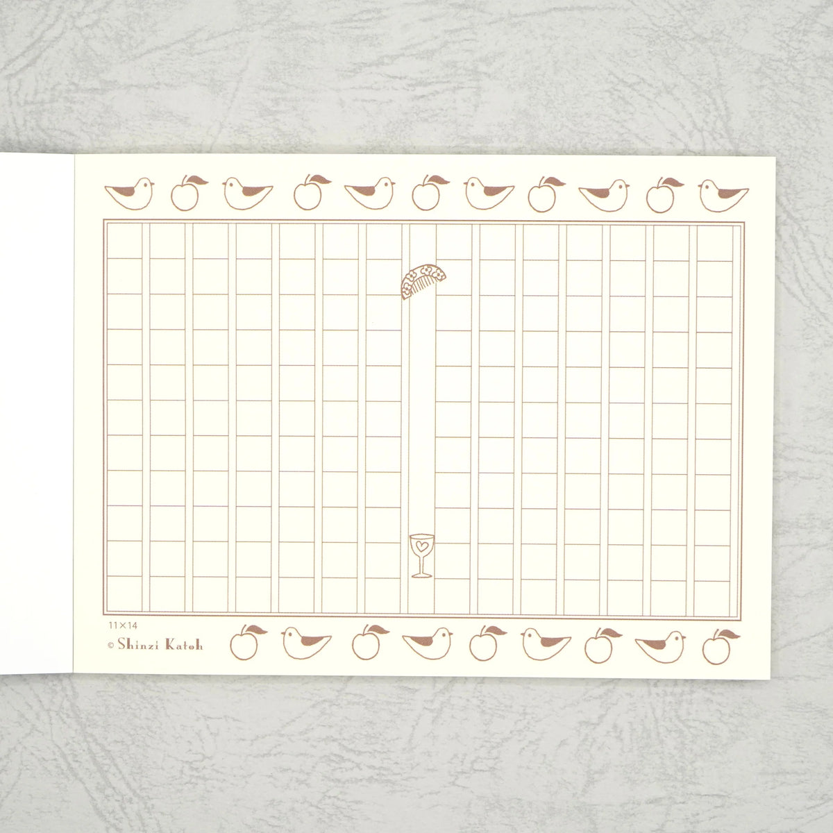 Shinzi Katoh - Mini Manuscript Paper – Japanese Literature Series (4 Designs) - NOMADO Store 