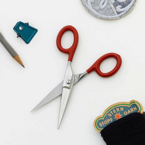 Penco Stainless Scissors Small Red – Compact Japanese Scissors for Everyday Carry
