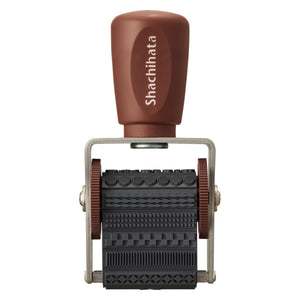 Shachihata Rotating decoration stamp (3 patterns - regular size) - NOMADO Store 