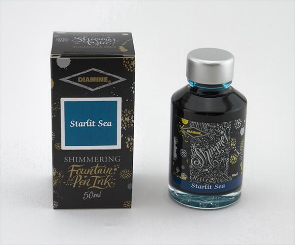 Diamine Shimmering fountain pen ink (50ML, 7 colours)