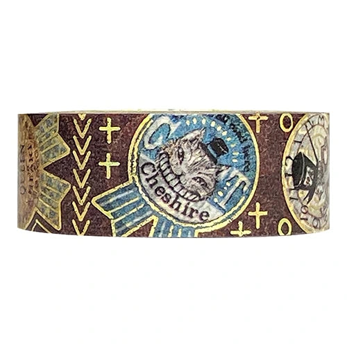 Shinzi Katoh Alice in Wonderland Foil Washi Tape (1 pattern)