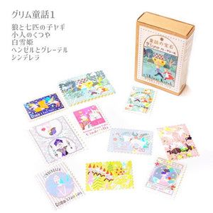 Shinzi Katoh - Flake Sticker Set - Grimm's fairy tales (2 patterns)