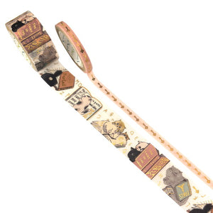 Shinzi Katoh – My Dear Cats Holographic Wide Washi Tape (19mm - 2 patterns)