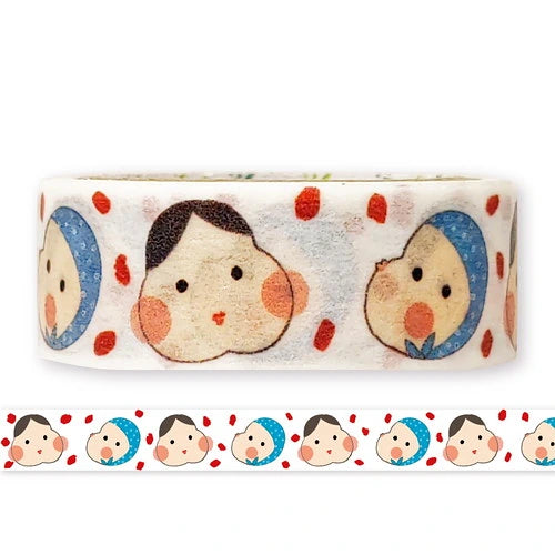 Shinzi Katoh Japanese Washi Tape – Okame & Hyottoko