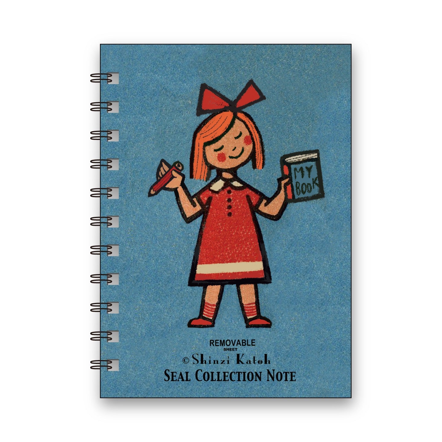 Shinzi Katoh Reusable Sticker Book A6 – Japanese Sticker Storage Notebook