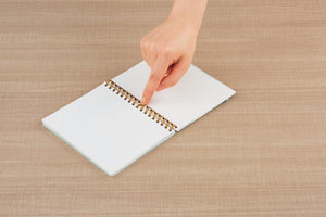 Kokuyo Sooofa Soft Ring Notebook A6 – 4 mm Grid (2 colours)
