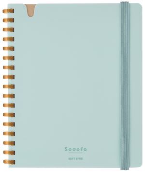 Kokuyo Sooofa Soft Ring Notebook A6 – 4 mm Grid (2 colours)