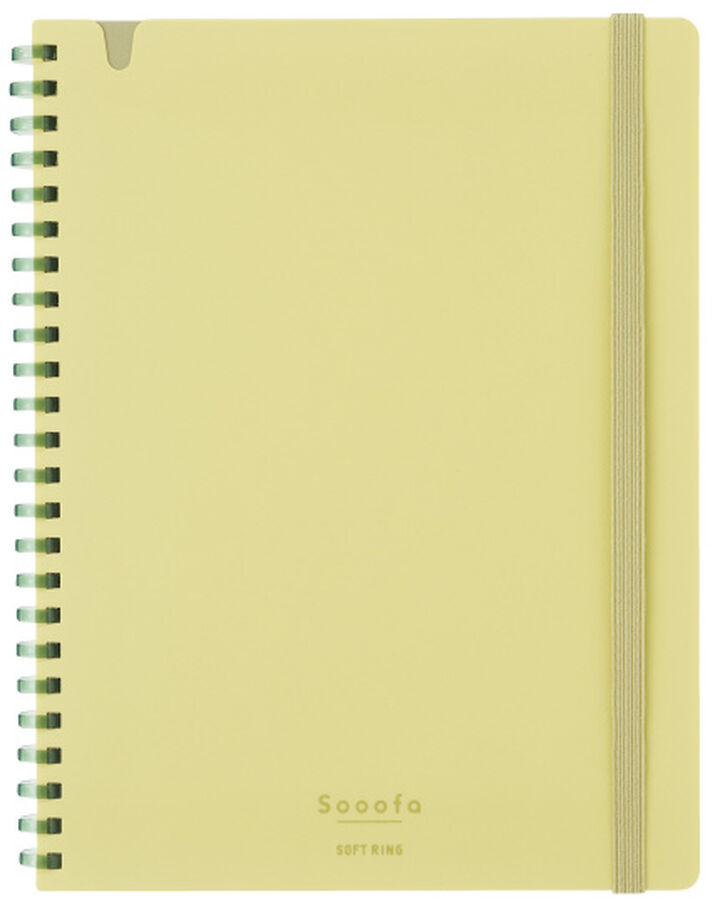 Kokuyo Sooofa Soft Ring Notebook A5 – 4 mm Grid (3 colours)