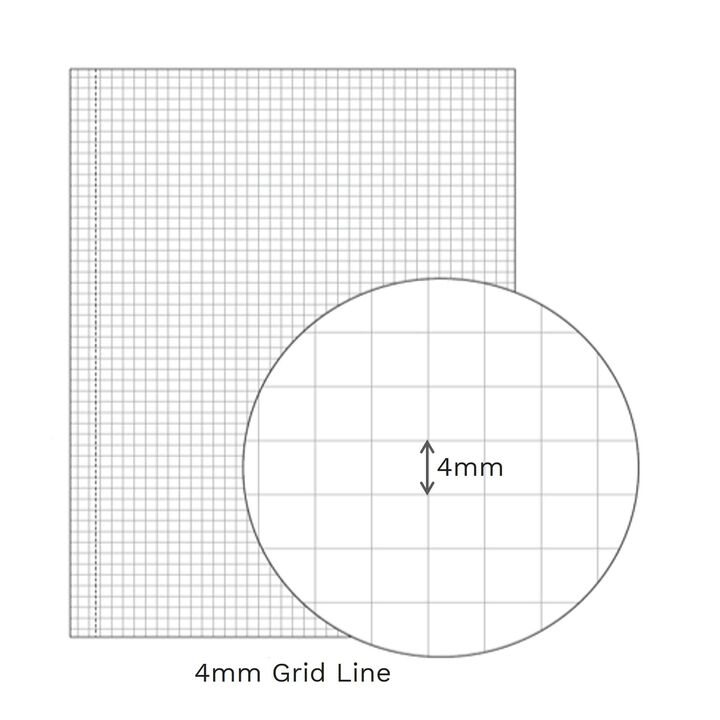 Kokuyo Sooofa Soft Ring Notebook B6 – 4 mm Grid (2 colours)