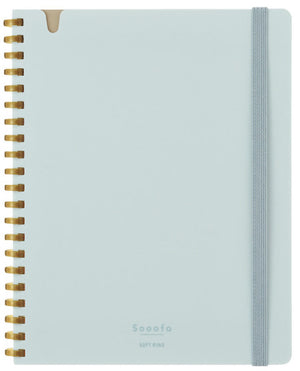 Kokuyo Sooofa Soft Ring Notebook B6 – 4 mm Grid (2 colours)