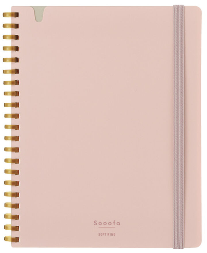 Kokuyo Sooofa Soft Ring Notebook B6 – 4 mm Grid (2 colours)