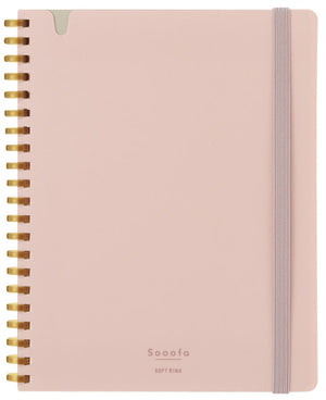 Kokuyo Sooofa Soft Ring Notebook B6 – 4 mm Grid (2 colours)