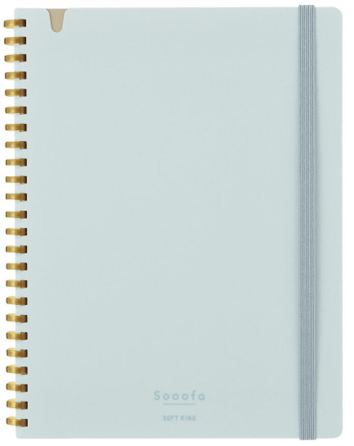 Kokuyo Sooofa Soft Ring Notebook A5 – 4 mm Grid (3 colours)