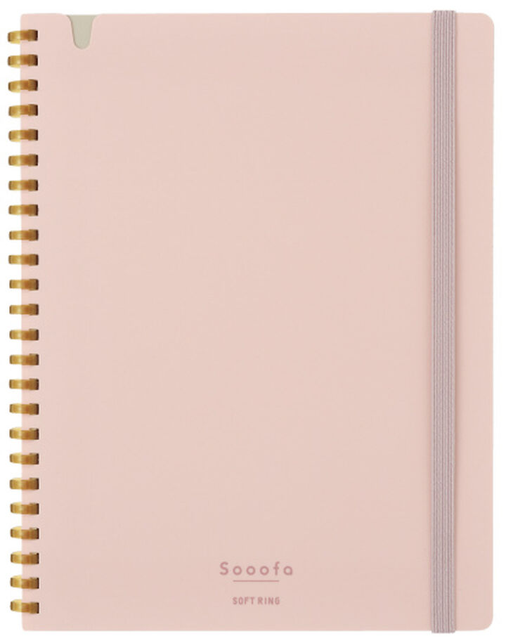 Kokuyo Sooofa Soft Ring Notebook A5 – 4 mm Grid (3 colours)