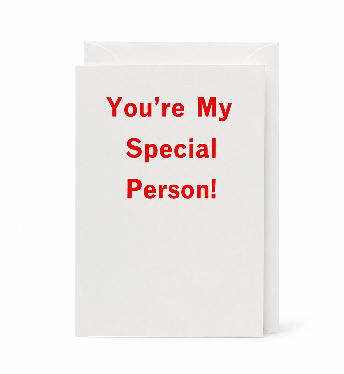 Nomado Kappan "Special Person" Letterpress Card (3 colours) - NOMADO Store 