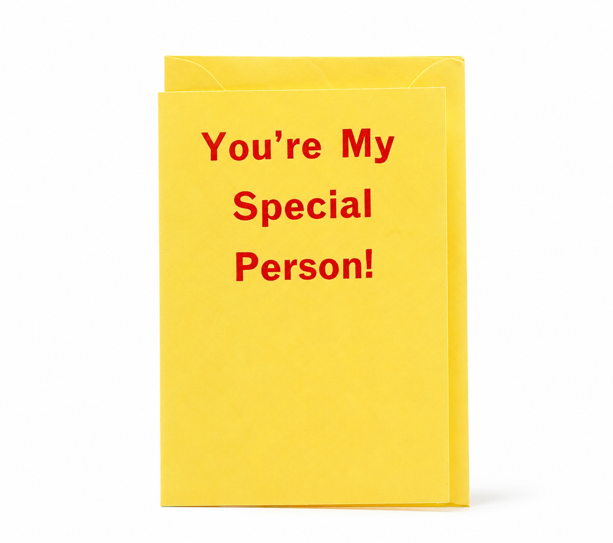 Nomado Kappan "Special Person" Letterpress Card (3 colours) - NOMADO Store 
