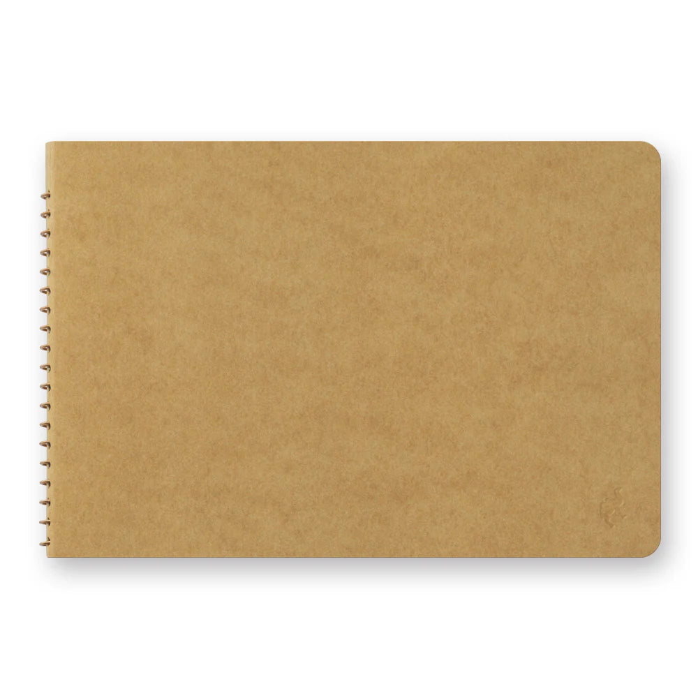 Traveler's company - Spiral ring notebook B6 blank DW kraft paper