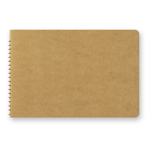 Traveler's company - Spiral ring notebook B6 blank DW kraft paper