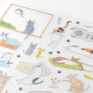Midori Sticker - Cat (Medium) - NOMADO Store 