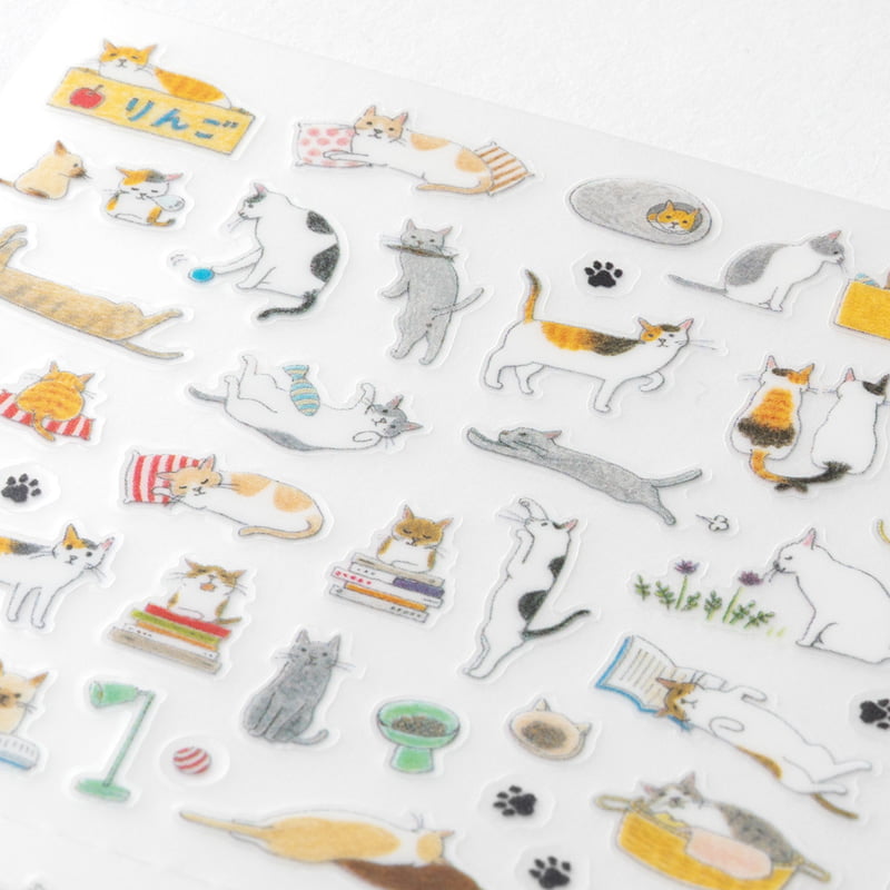 Midori Sticker - Cat (Small) - NOMADO Store 