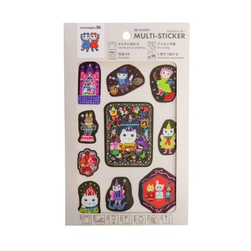 SANBY x Yumi Kitagishi Multi Stickers - Japanese Stickers (2 patterns)