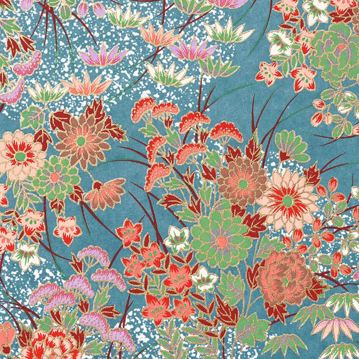 Esmie Chiyogami Storage tin Large (2 patterns)