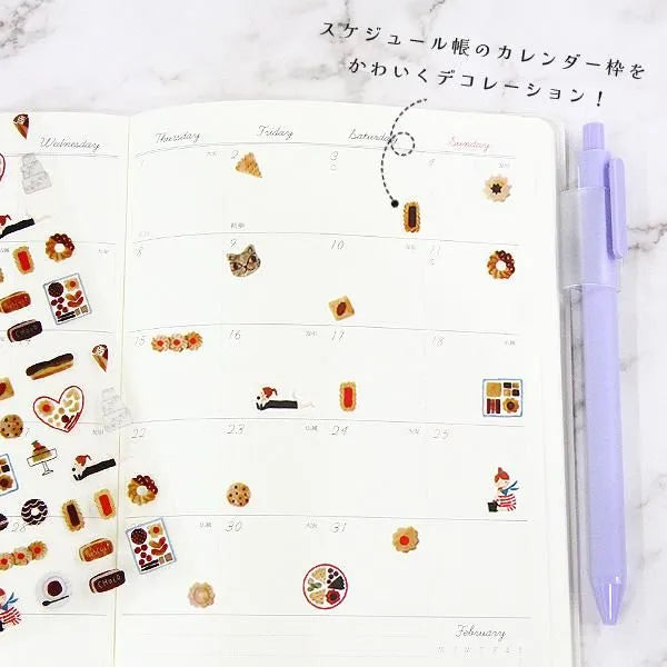 Shinzi Katoh Transparent Sticker Sheet (3 patterns)