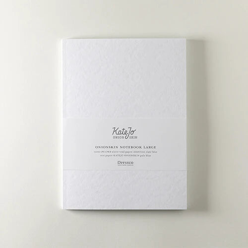 Kate Jo onionskin notebook large (2 colours)