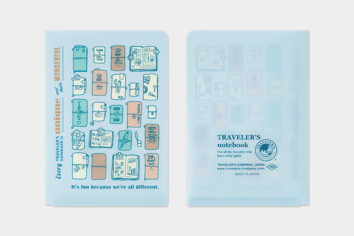 PRE-ORDER - 2027 Traveler's Company (TRC) Clear Folder (Passport size)