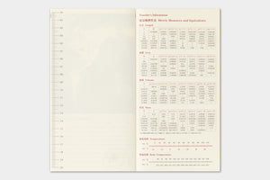 PRE-ORDER - 2027 Traveler's Notebook (TRC) - Monthly Diary (Regular Size)
